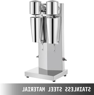 Milkshake Maker - Drank Mixer - Dranken Bereiden - Instelbare Snelheden - 650ml - Zilver