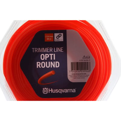 Husqvarna opti round ø2.4mm 90m oranje