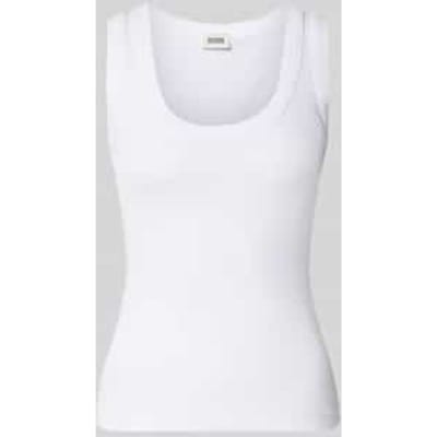 Tanktop met ronde hals model 'TAVIRA'