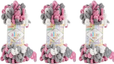 Extra Dikke Roze Variatie Garen voor Babydekens - Super Zacht en Makkelijk te Breien