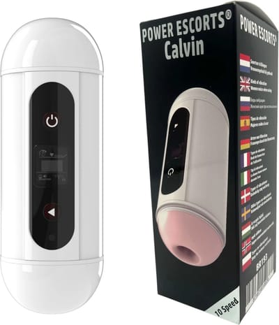 br193 – Power Escorts Calvin Automatische Masturbator – 12 Speeds