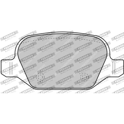 High performance remblokkenset FERODO FCP1349H