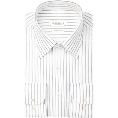 Profuomo Japanese knitted dress shirt