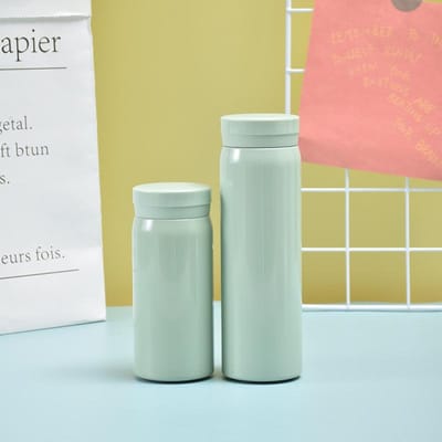 Mug de poche portable de haut niveau d'apparence Ins Fashion Macaron Mug cadeau Mignon Mini Mug thermos en acier inoxydable 200ml