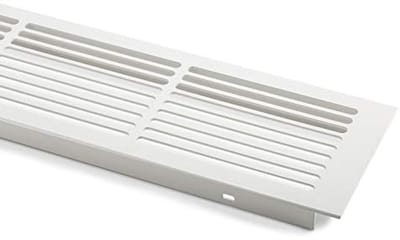 Ventilatie Rooster Aluminium 500 x 86 mm Wit Gelakt