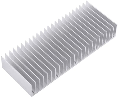 Aluminium Koellichaam Koelvin voor Elektronische Componenten 15 cm