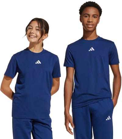 adidas T-shirt Kinderen Essentials Tee 160 Donkerblauw - Maat 140cm