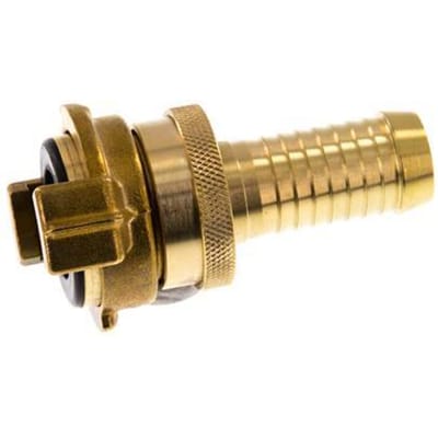 19 mm (3/4'') Slangpilaar Veiligheid Messing GEKA Tuinslangkoppeling