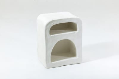 Canal Living - Boho bijzettafel - 51 x 36 x 56 cm - Beton - Salontafel - Koffietafel - Boheemse stijl