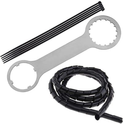 Dailygoods - Elektrische fiets installatie sleutel - Bafang compatibel - Ergonomisch ontwerp - Zilver - Roestvrij staal gereedschap - Ideaal voor mont...