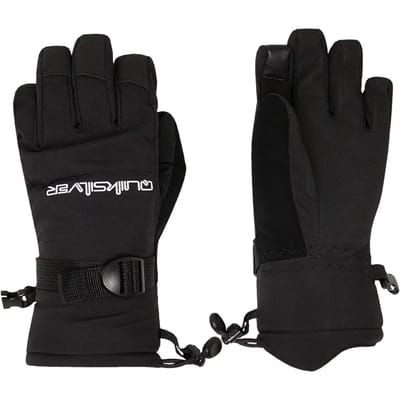 Quiksilver Eqbhn03039 Mission Handschoenen Zwart M Jongens