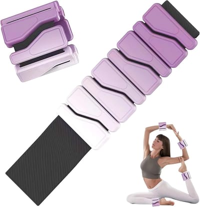 Thijox - 2 Stuks Gewichten voor Benen en Polsen - Siliconen Stalen Blok - Fitness Gewichtsmanchetten voor Joggen, Yoga en Pilates - Comfortabel en Ela