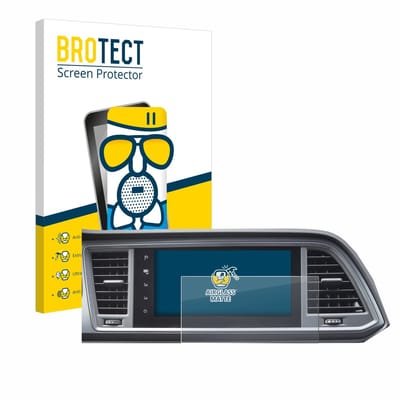 BROTECT - Screenprotector voor Seat Cupra Ateca Facelift 2021 MiB 3 - Folie Beschermfolie Beschermglas matte