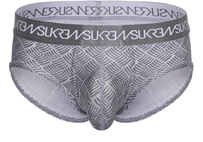 SUKREW Apex Brief Checker - MAAT XS - Heren Ondergoed - Slip voor Man - Mannen Brief