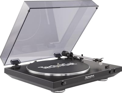 Volautomatische Platenspeler met USB-uitgang - Luxe Vintage Edition voor Vinylplaten