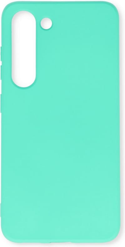 Hoge Kwaliteit Extra Stevig Siliconen Back Cover - Geschikt voor Samsung Galaxy S23 - Turquoise