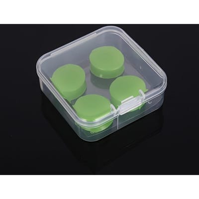 2/4/8 stuks Kneedbare Siliconen Putty Oordopjes, Oordopjes Om Te Slapen, Zwemmen, Waterdicht, Reizen, Woon-werkverkeer, Vormbaar Voor Verschillende Oorvormen 4-pack groen
