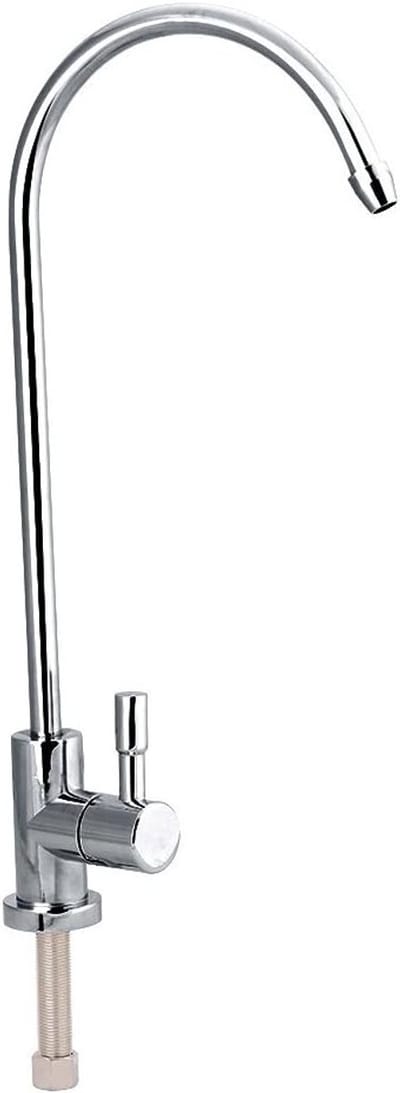 Waterkraan 1/4 inch voor omgekeerde osmose, roestvrijstalen keukenkraan, drinkwaterfilter, schoon water, keukenaccessoires