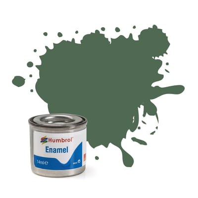 Humbrol Enamel Modellak - Nr. 076 Groen - 14 ml