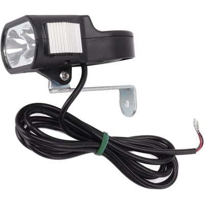Fietskoplamp Super Helder Fiets LED Koplamp 24?60V LED Fietsverlichting met Waarschuwingshoorn voor gray