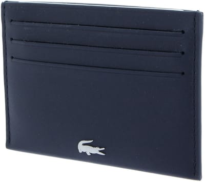 Lacoste FG - Creditcardhouder Leder 6 cc 11 cm (blue)