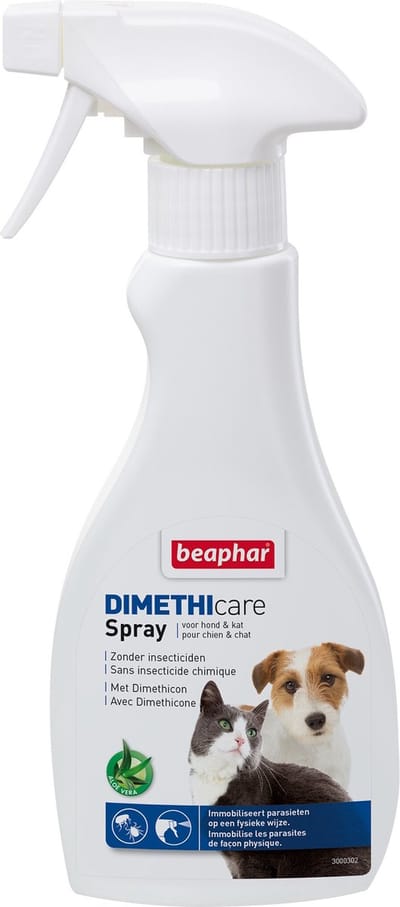 Beaphar DIMETHIcare Spray Hond & Kat - 250 ml