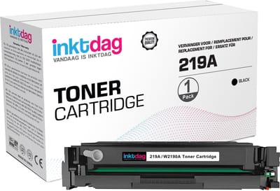 Inktdag Compatibele HP 219A Zwart / 219X Zwart Toner Cartridge – Vervanging voor HP 219 Zwart Toner – Hoge Capaciteit – Geschikt voor HP Color Laserjet Pro MFP 3302fdwg 3302sdwg 3302fdng 3302fdw 3302sdw 3202fdn 3202dw 3302dn