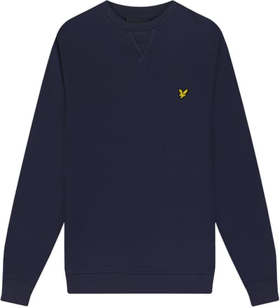 Lyle & Scott Crew Neck Sweatshirt Boys Truien & Vesten Jongens - Sweater - Hoodie - Vest- Donkerblauw - Maat 164/170