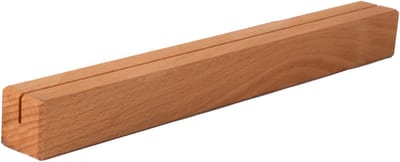 30cm - Houten Houder / Standaard / Menukaarthouder - Type: Smal-Beuken-Geolied