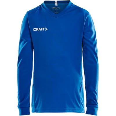 Craft Squad Solid Voetbalshirt Lange Mouw Kinderen - Royal | Maat: 122/128