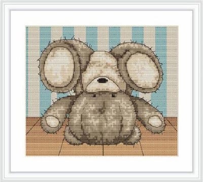 Luca-S - Borduurpakket - hobby & creatief - Kinderkamer 17,5 x 14,5 cm