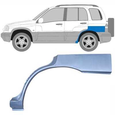 Reparatiepaneel achterspatbord voor Suzuki Grand Vitara 1997-2005 / Links