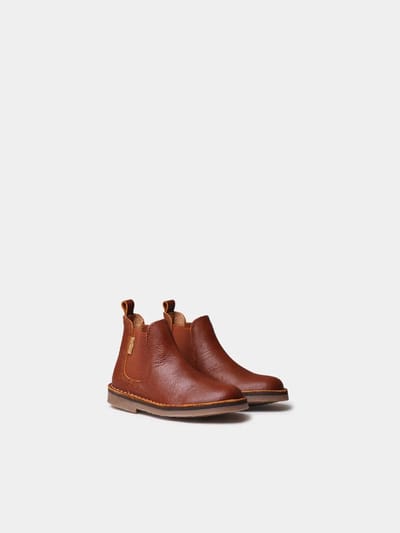 Chelsea boots voor kinderen van leer | CORA-PO