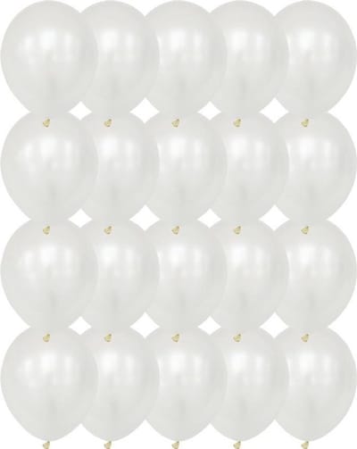 Premium Kwaliteit Latex Ballonnen, Wit, 40 stuks, 12 inch (30cm) , Verjaardag, Happy Birthday, Feest, Party, Wedding, Decoratie, Versiering