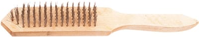 TOP TOOLS - Draadborstel - 5-rijen - Houten Handgreep - Staal