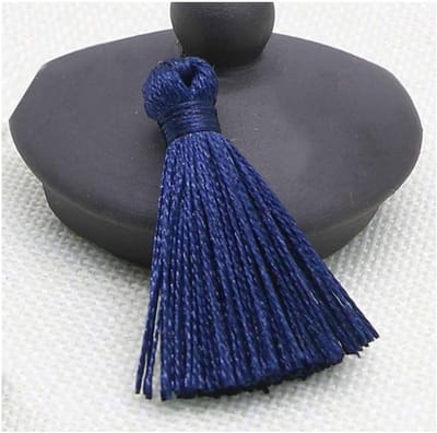 Kleurrijke Mini Tassels 4cm - 20 Stuks Handgemaakte Zijde Tassels voor Oorbellen, Boekenleggers en DIY Creaties