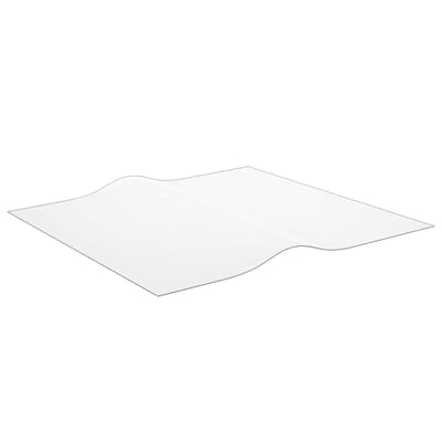 vidaXL - Tafelbeschermer - 70x70 - cm - 1,6 - mm - PVC - transparant