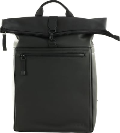 JOST Rugzak met laptopvak Hamar Backpack Courier Black Zwart