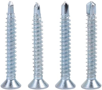 Zelfborende Schroef 50 Stuks - M4.2 Pan Head - Verzinkte IJzeren Schroeven - Bevestiging Plaatwerk - Hoogwaardige Kwaliteit - Ideaal voor Krappe Ruimtes
