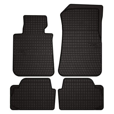 Wielganizator SolidPRO - Auto Rubber Matten - BMW 1 F23 Cabrio - Zwart - Perfecte Pasvorm