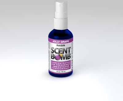 Scent Bomb - Spray - Luchtverfrisser - Jolly Grape (Druiven)