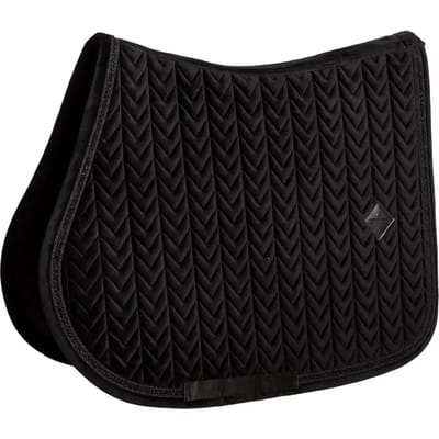 Kentucky Horsewear - Zadeldoek velvet mini Pearls jumping zwart