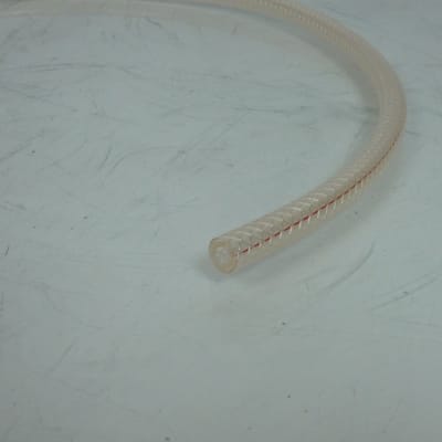 Durite d'essence tressée renforcée transparente Emgo Ø5x10mm x 7.5m pour moto