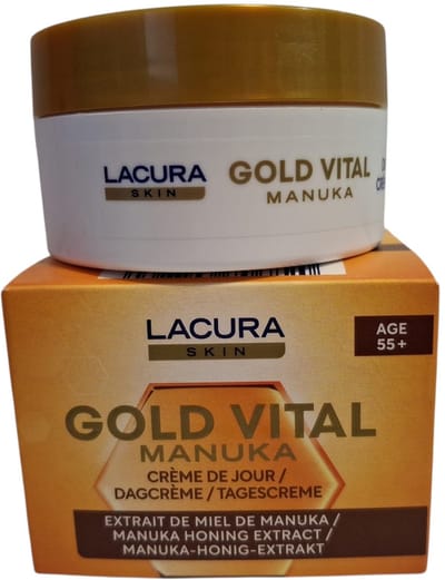 Lacura Skin Gold Vital Manuka met Manuka Honing Dagcrème vanaf 55 jaar 50ml