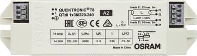 Osram Quicktronic QTz8 1x36 | Voorschakelapparaat | 150x40x28 mm