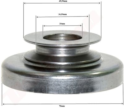 Koppelingstrommel passend op STIHL TS400 ( 4223 700 2500 ) Merk BPC Parts