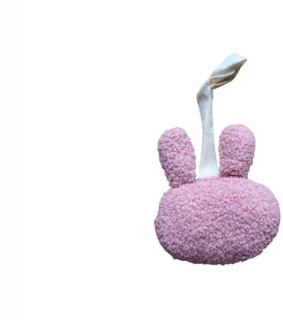 Speendoekje - speenknuffel - Teddy - Kraamcadeau - Baby - Konijn - Donker Rose