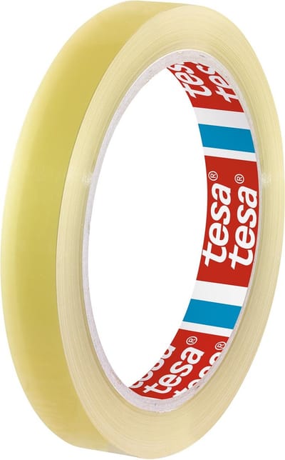 Tesafilm transparante tape, ft 15 mm x 66 m, pak van 10 rolletjes 12 stuks