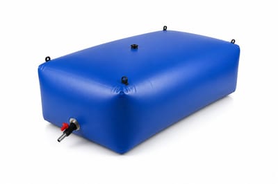 Jurrys Watertank - Waterton - Opslagwaterzak - Regenton - Waterreservoir - Moestuin - Opvouwbaar - Flexibel - Blauw - 1000L