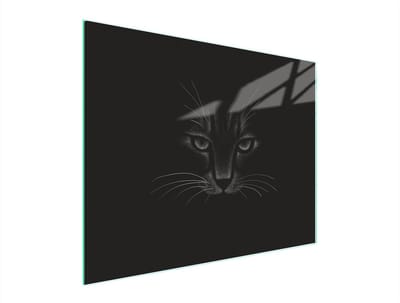 TMK ArtDeko - Snijplank - 52x40 cm - Geharde Glazen Plaat - Anti-slip